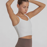 Estela Crop Top Stone