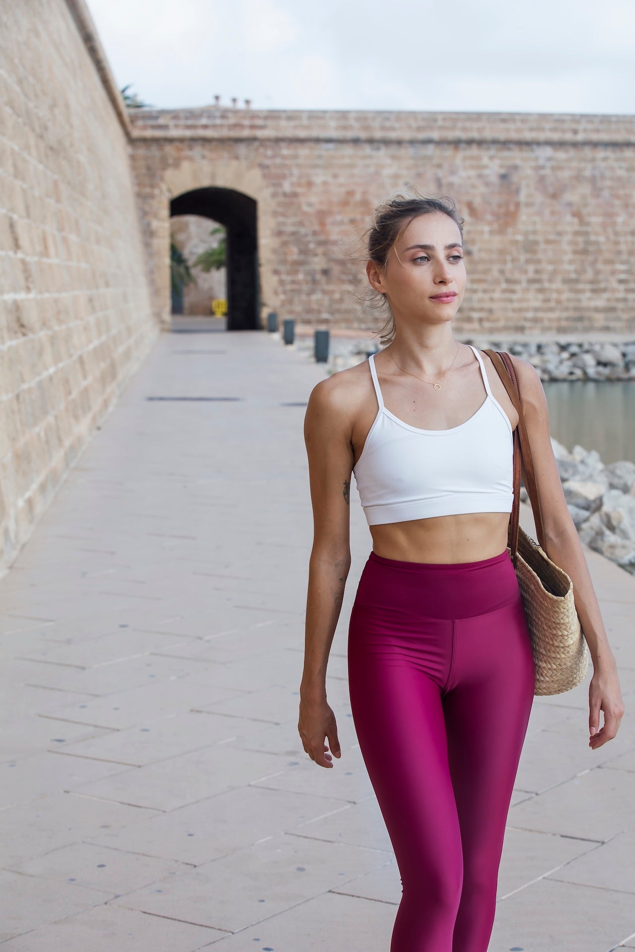 Chleo Legging Wine